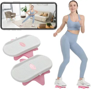 Ab Twister Board,Twister Exercise Board,Waist Twisting Disc-Ab Board Exercise,Twisting Stepper,Waist Trainer Trimmer,Ab Board-for Ab Exercise Abs Core,Slimming Waist Full Body Toning Workout Home Gym