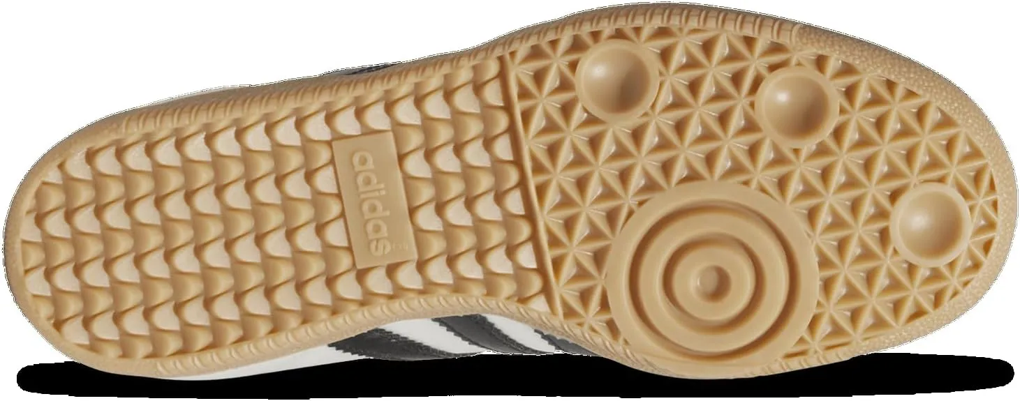 Adidas Originals Samba Satin - Girls' Grade School (JQ3644, Cream White/Gum/Core Black)