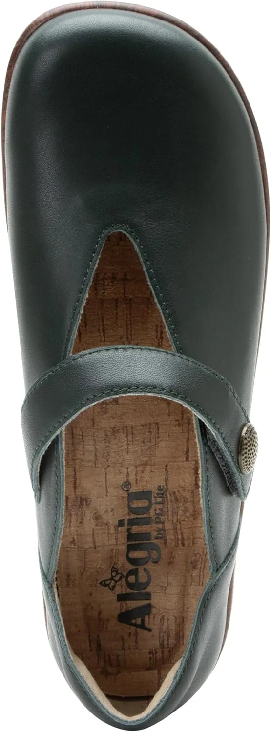 Alegria Women's Opheliah Comfort Shoes V-Cut Leather Mary Jane