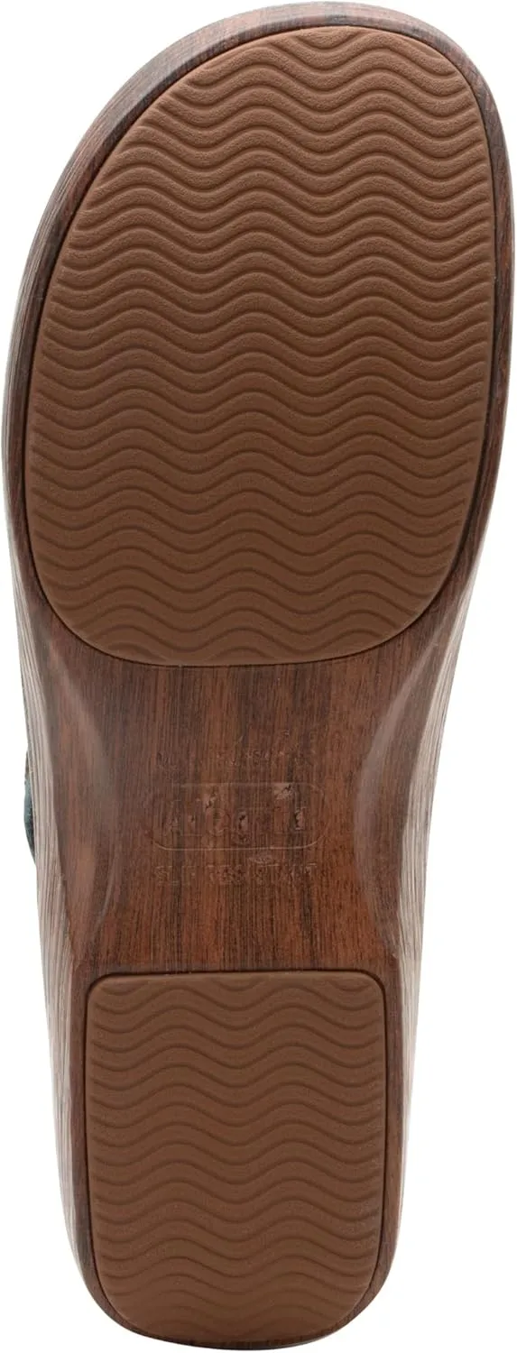 Alegria Women's Opheliah Comfort Shoes V-Cut Leather Mary Jane