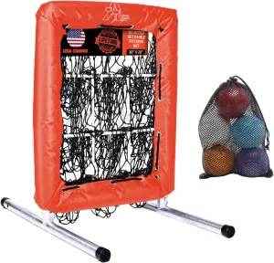 Anytime Baseball Pitching Net with Strike Zone | The No Hitter Net 9 Hole Net | Strike Zone Target for Baseball & Softball Training