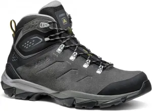 ASOLO Men's ACADIA MID LTH GTX Lace-Up Ankle-High Hiking Trekking Boots with Water-Resistant Suede Upper, Breathable Lining, Graphite/Black, 13 Wide