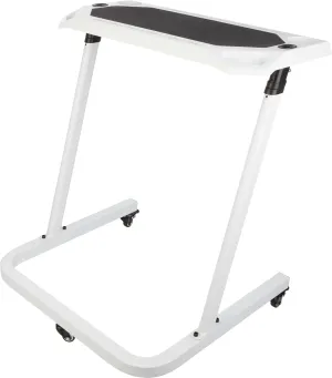 Bike Desk - Rolling Laptop Cart for Stationary Bike or Trainer - Adjustable Standing Desk to Exercise While Working or Watching TV by RAD Cycle