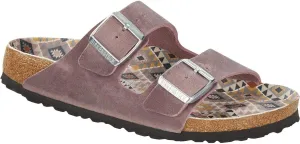 Birkenstock Women's Arizona Oiled Leather Ethno/Lavender Blush 39 N