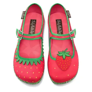Chocolaticas® Berry Bliss Women's Mary Jane Flat