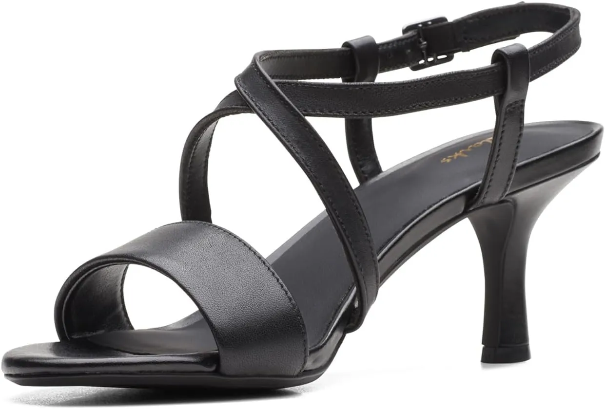 Clarks Women's Amali Buckle Heeled Sandal