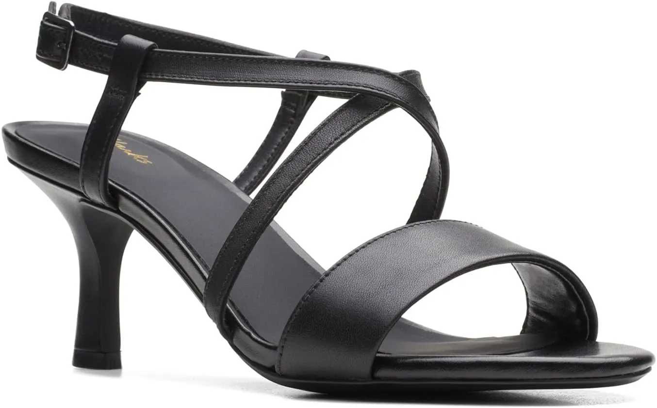Clarks Women's Amali Buckle Heeled Sandal