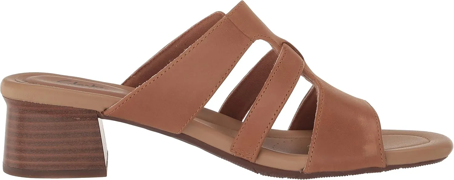 Clarks Women's Desirae Palm Heeled Sandal