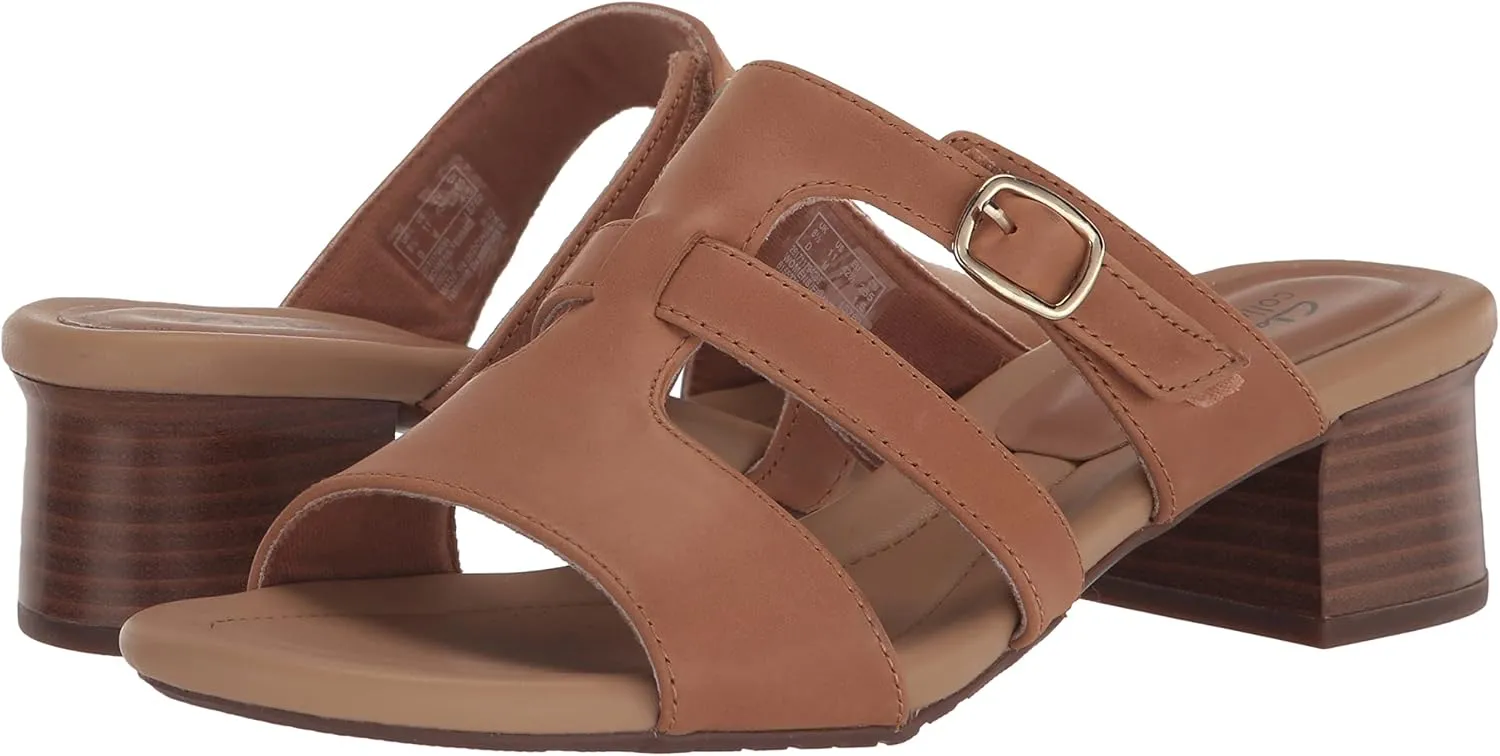 Clarks Women's Desirae Palm Heeled Sandal