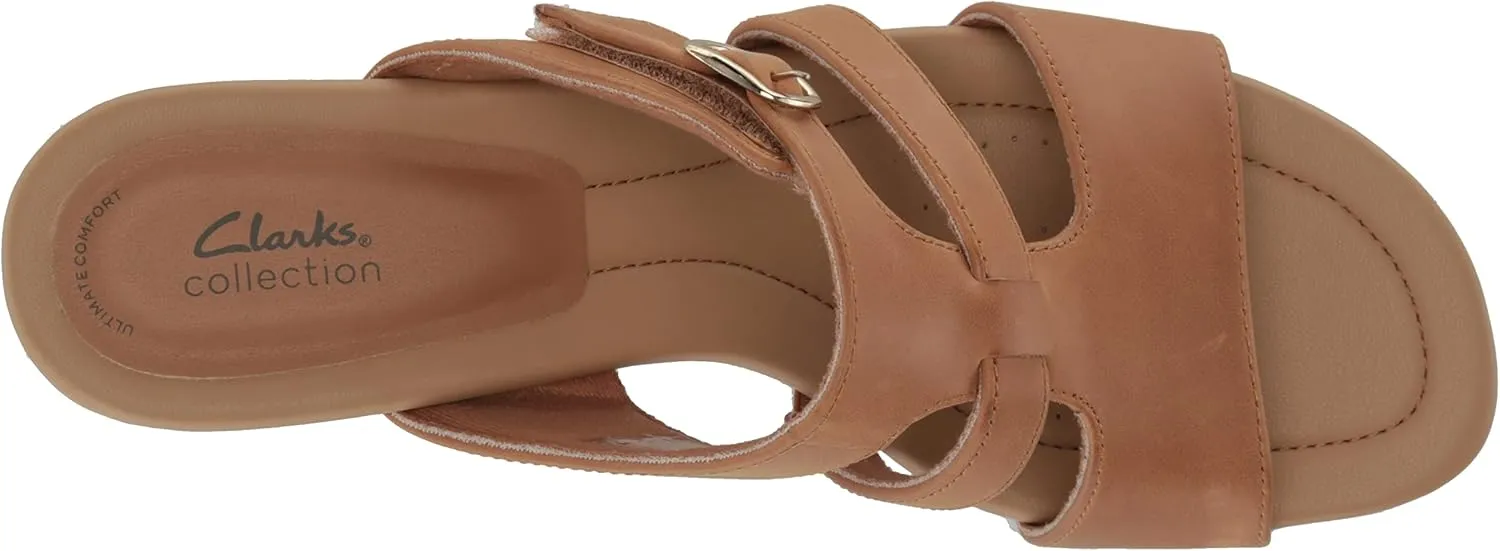 Clarks Women's Desirae Palm Heeled Sandal