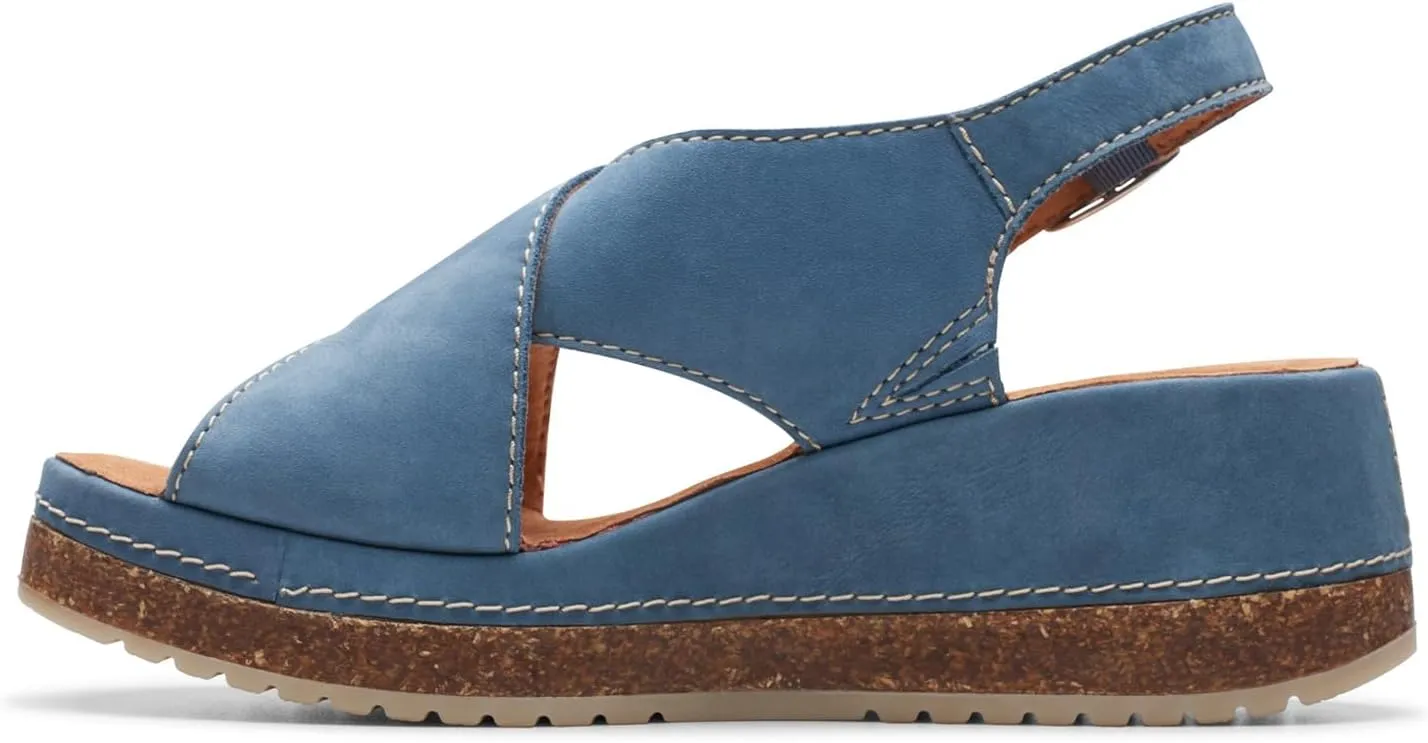 Clarks Women's Kassanda Step Wedge Sandal