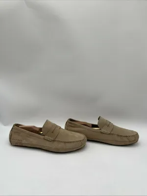 Cole Haan Men's Wyatt Penny Driver Loafers Tan Size 11.5M - Very Good