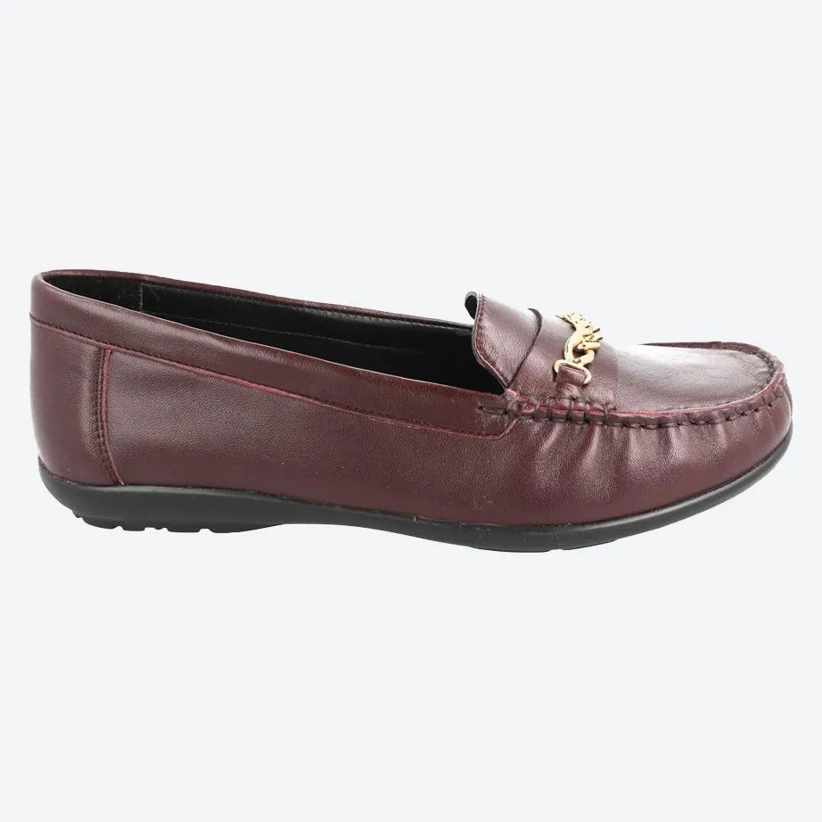 DB Nicolette Loafer-Schuhe für Damen in weiter Passform