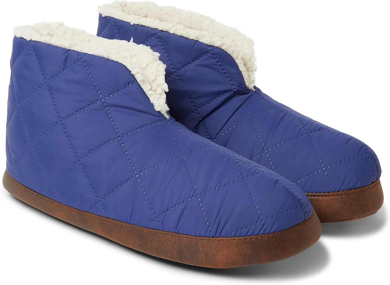 Dearfoams Men's Heritage Warm Up Bootie
