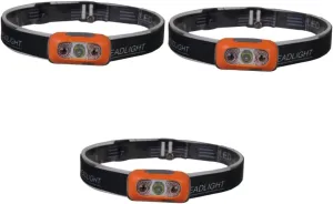 DOITOOL Pcs Led Torch Lamp Sensor Rechargeable Headlamp for Sports Auto Repair Outdoor Activities