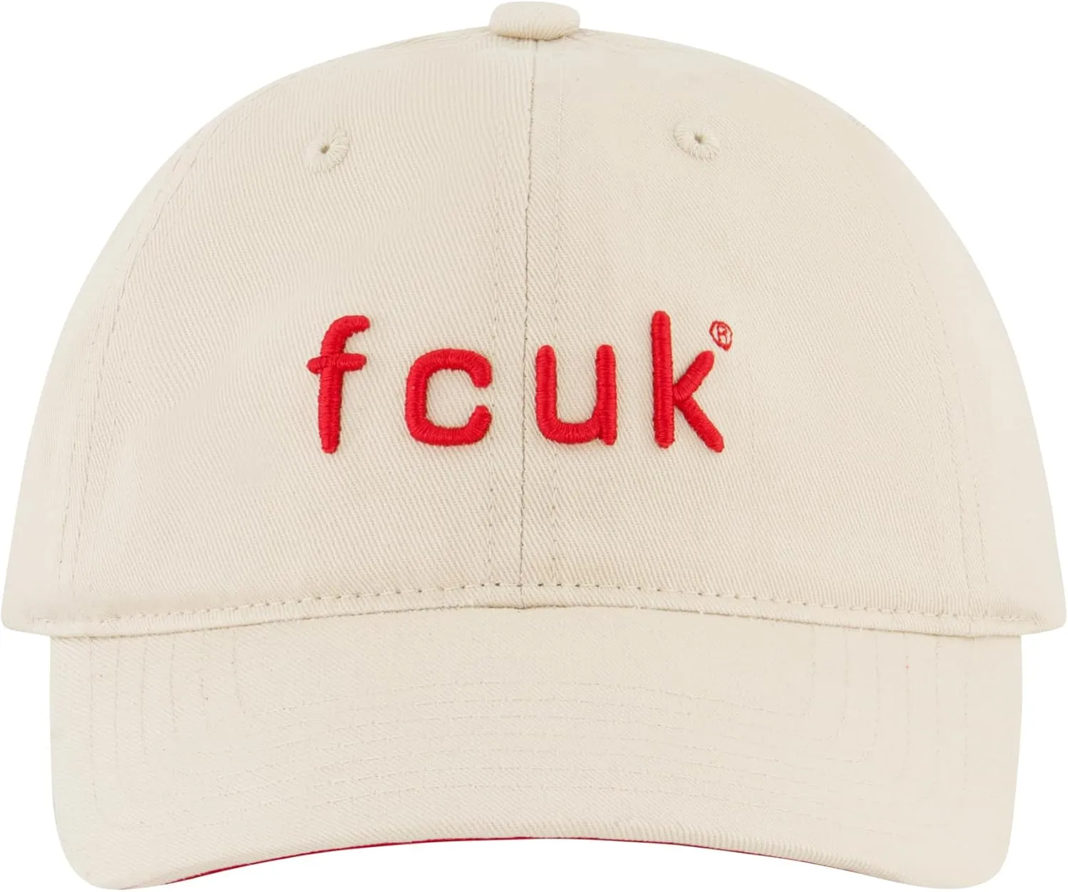 FCUK Baseball Cap, Adult Dad Hat with Curved Brim