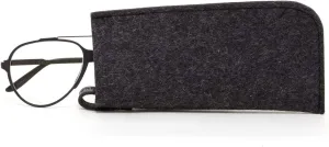 Graf Lantz Protective Eyeglass Case, 100% Luxury Merino Wool Felt Scratch-Free Sleeve Polishes Glasses