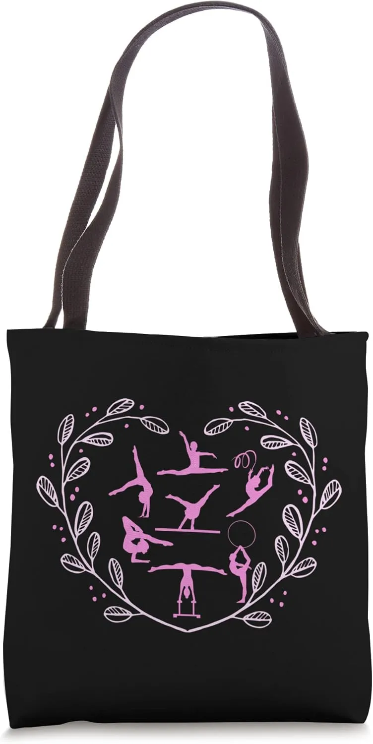Gymnastics Love Trainer Gymnast Disciplines Tote Bag