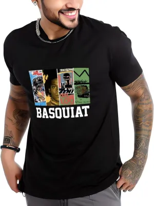 Hipster Men Boys Top for Workout Riding Beach, Short Sleeve Jersey T-Shirt