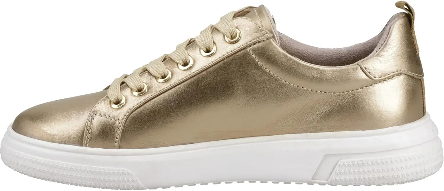 Hush Puppies Women's Martha, Gold, 5