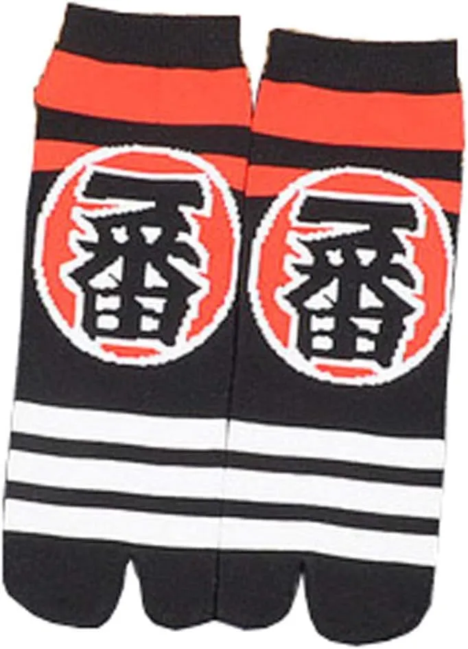 Japanese Style Kimono Sandal Split Toe Tabi Ninja Geta Socks Geisha Socks for Men