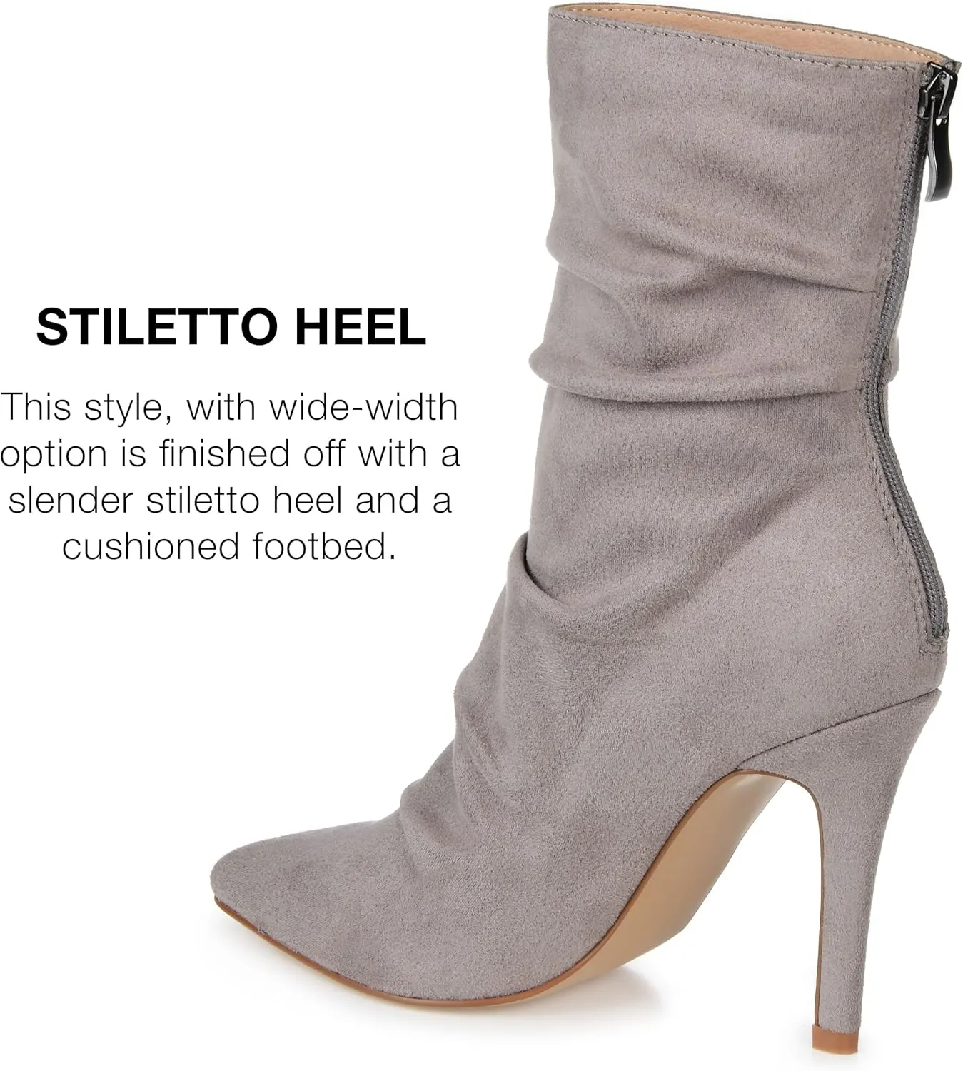 Journee Collection Women's Ankle Boots and Booties