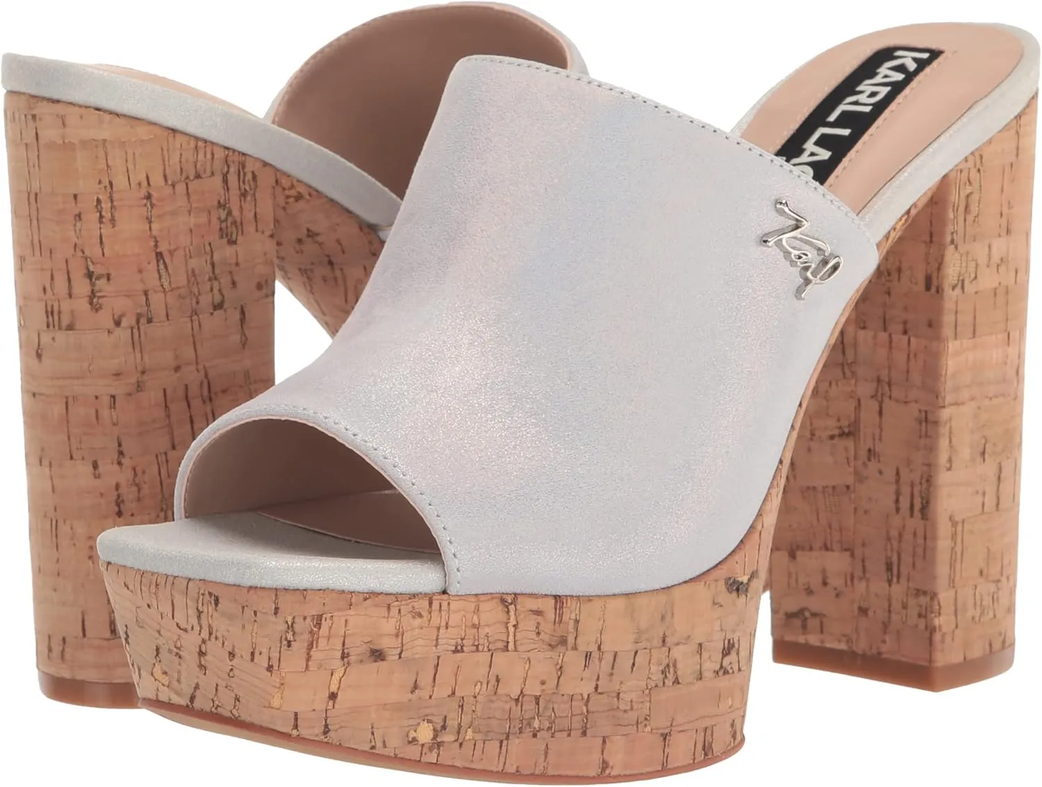 KARL LAGERFELD womens Hensley Plaform Sandal