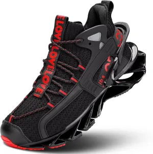 Men's Walking Running Shoes Blade Tennis Casual Fashion Sneakers Comfort Non Slip Sport Athletic Trainer