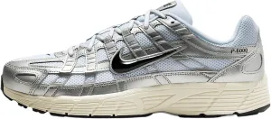 Nike P-6000 Shoes (CD6404-105, White/Metallic Silver/Flat Silver/Black)