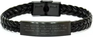 Personal Trainer Keychain | Inspirational Personal Trainer Jewelry | Encouragement Gifts for Personal Trainer | Father's Day Unique Gifts from Wife for Husband