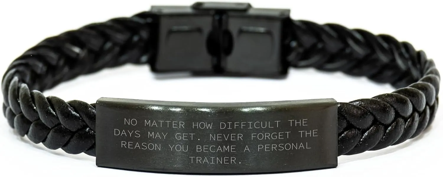 Personal Trainer Keychain | Inspirational Personal Trainer Jewelry | Encouragement Gifts for Personal Trainer | Father's Day Unique Gifts from Wife for Husband
