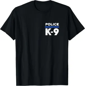 Police K-9 Unit Law Enforcement K9 Handler Trainer Officer T-Shirt