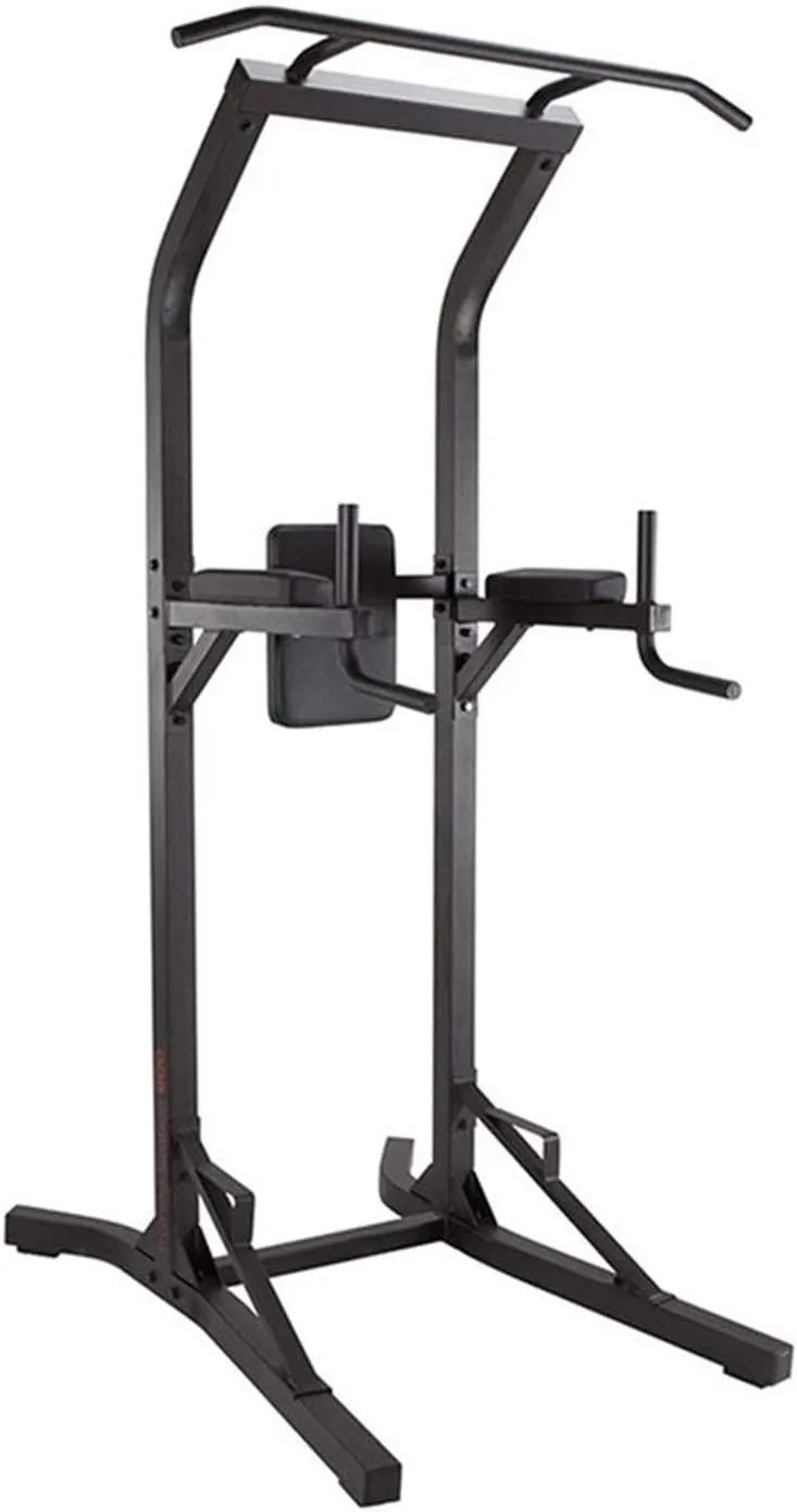 Power Tower Multi-Function Power Tower Adjustable Height Power Tower Strength Training Power Heavy Duty Power Tower Dip Bar Pull Up Station chinning Dipping Home Fitness Workout Station