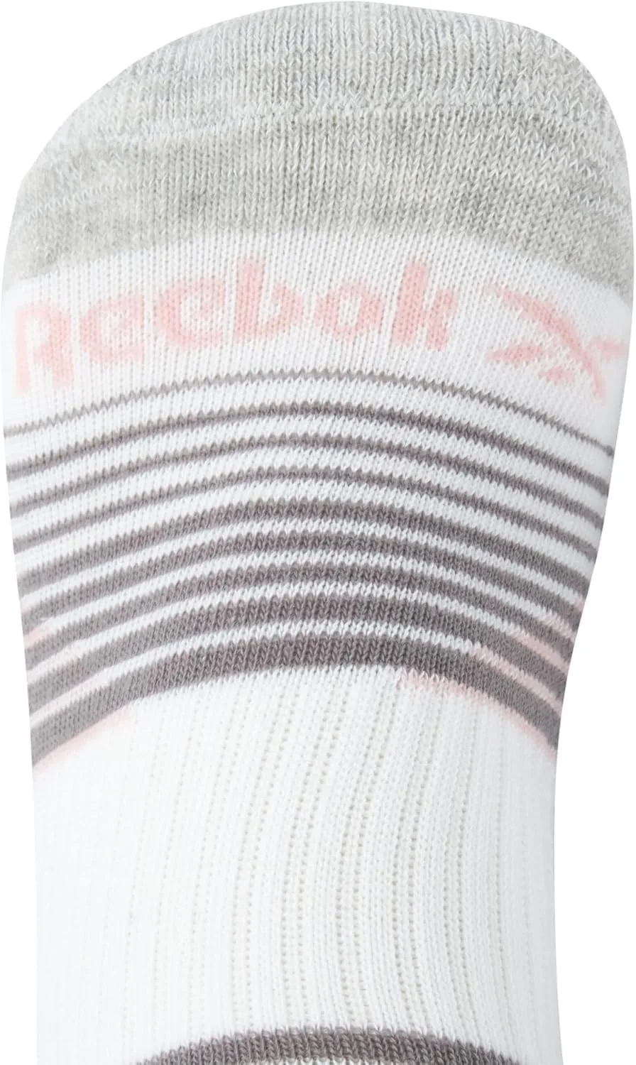 Reebok Womens Low Cut Socks - 6 Pack Cushioned Performance Stretch Moisture Wicking Athletic No Show Socks for Women (4-10)