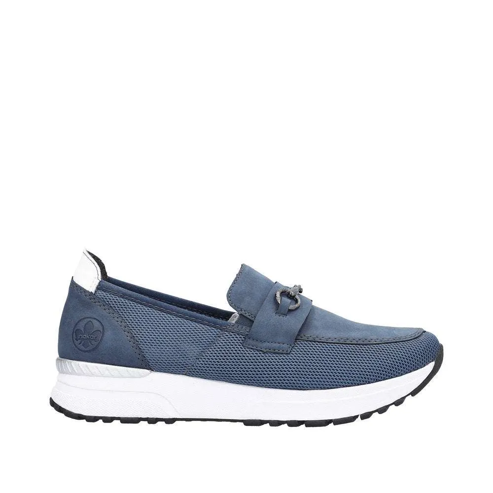 Rieker Wide Fit Mini-Wedge Loafer|N745514