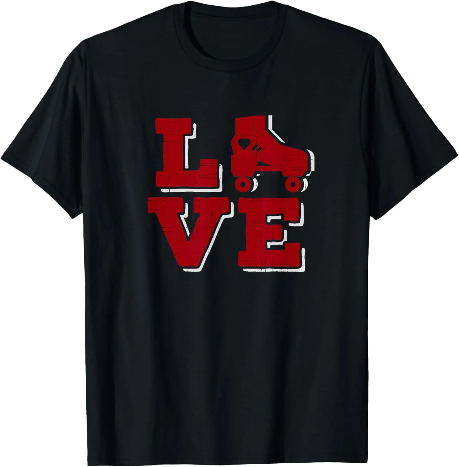 Roller Skates Love Roller Skating Derby Skate Trainer T-Shirt