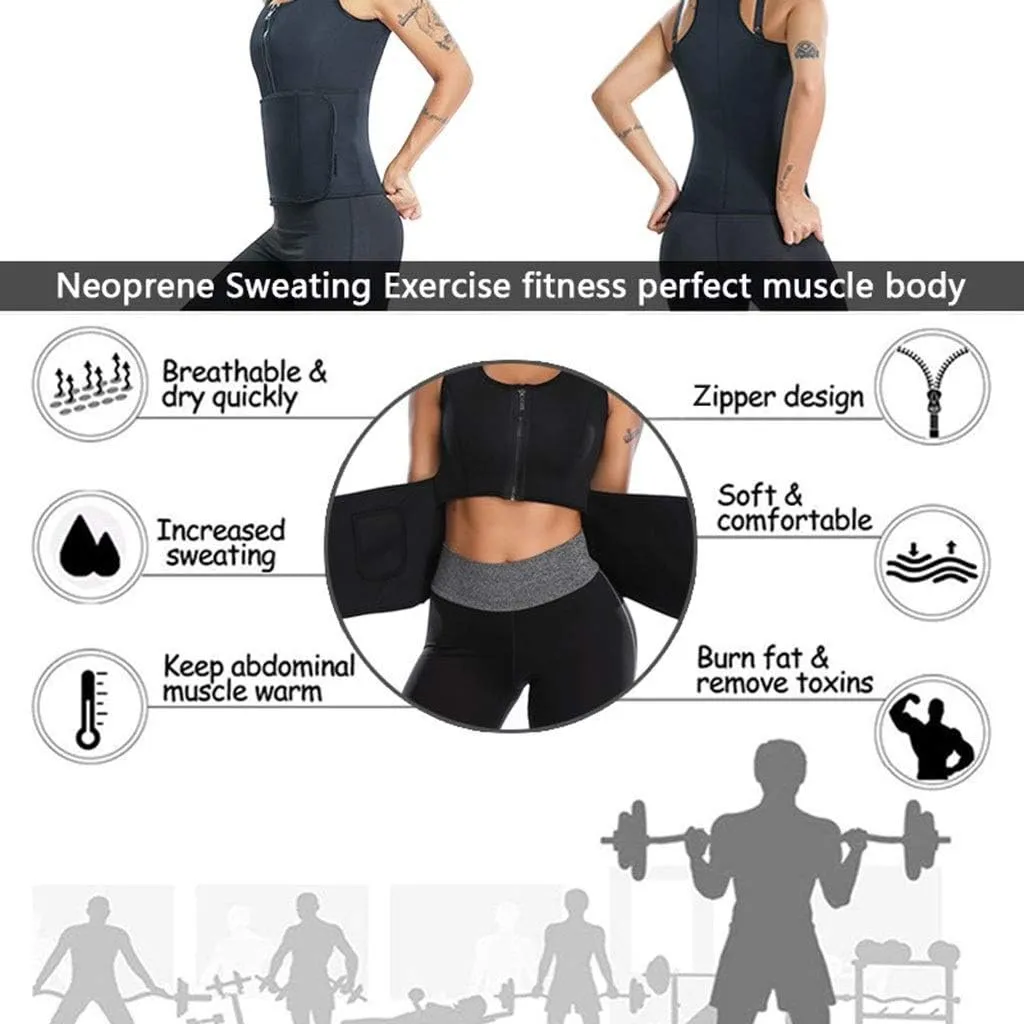Shapewear Suit Top Vest Adjustable Waist Trainer Slimming Women Weight Loss Adjustable Tummy Shaper Modeling Belt