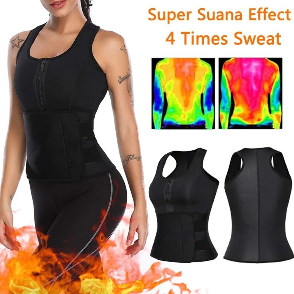 Shapewear Suit Top Vest Adjustable Waist Trainer Slimming Women Weight Loss Adjustable Tummy Shaper Modeling Belt