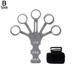 Silicone Gripster Finger Strength Trainer & Accessory