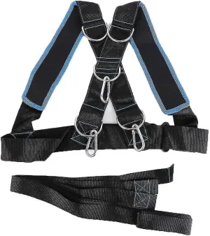 Sled Shoulder Harness, Adjustable Speed Resistance Power Belt Weight Trainer
