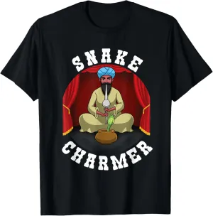 Snake Charmer Animal Trainer Acrobat Circus Carnival Staff T-Shirt