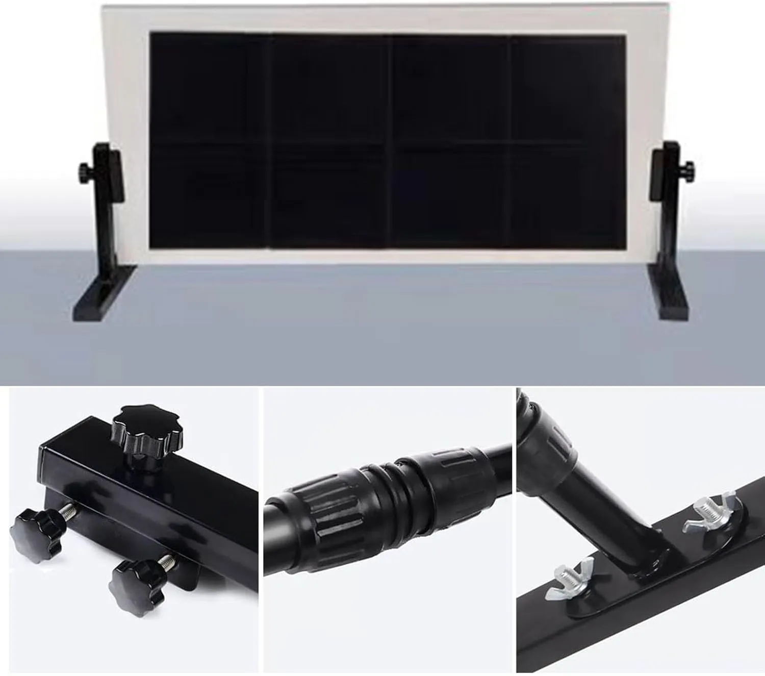 Table Tennis Rebound Board, Adjustable 360 Degree Ping Pong Trainer,Desktop Table Tennis Rebound Board,for Home Gym Community