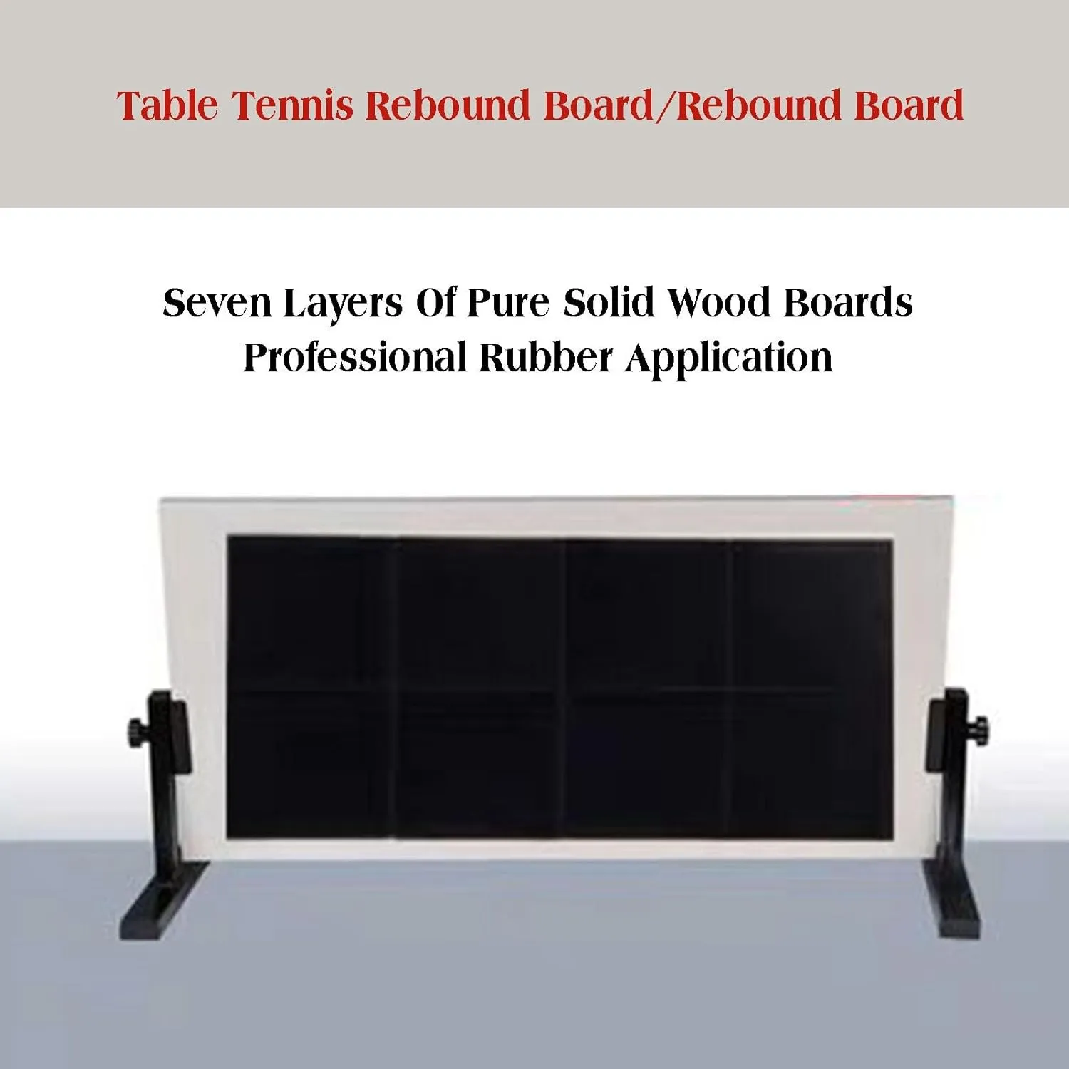 Table Tennis Rebound Board, Adjustable 360 Degree Ping Pong Trainer,Desktop Table Tennis Rebound Board,for Home Gym Community