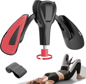 Thigh Master Hip Trainer Kegel Inner Thigh Exerciser, Pelvic Floor Muscle Device for Postpartum Rehabilitation, Leg Workout Equipment