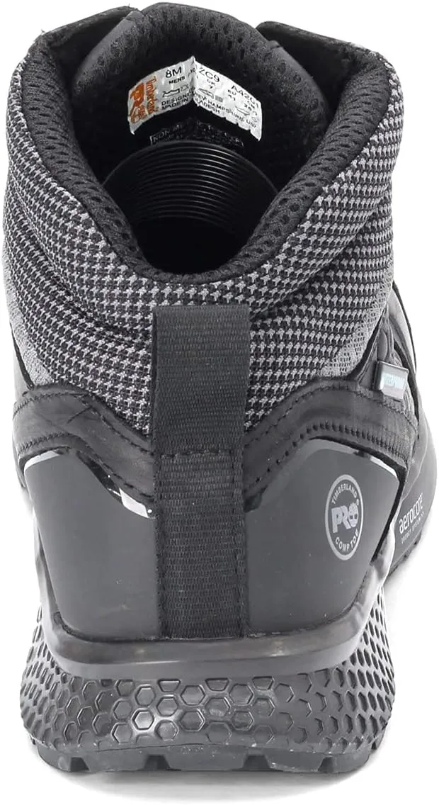 Timberland Pro Men's Mid Reaxion Athletic Hiker Wateproof Composite Toe Work Boot
