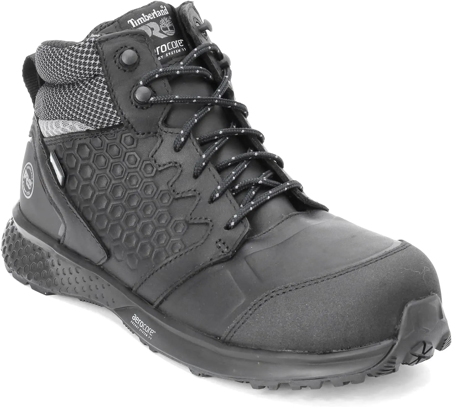 Timberland Pro Men's Mid Reaxion Athletic Hiker Wateproof Composite Toe Work Boot