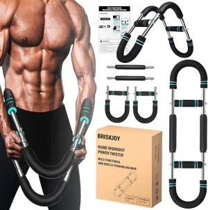 Twister Arm Exerciser,Adjustable Chest Workout Equipment, Forearm Triceps Chest Enhanced Exercise Strengthener,Arm Trainer for Men, Chest Trainer for Men,Portable Home Fitness Equipment
