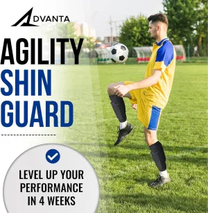 Weighted Shin Guards & Agility Ladder Training Set for Soccer, Football Training, Speed, Coordination, Fitness. Includes 13 Rung Ladder, Leg Ankle Weights, Disc Cones, Bag. for Kids, Adults, Women