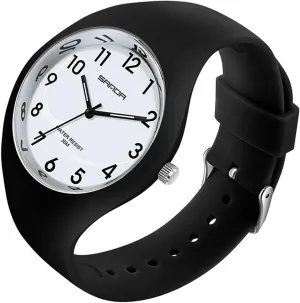 XCZAP Fashion Jelly Series Sports Ladies Silicone Strap Electronic Quartz Waterproof Watch