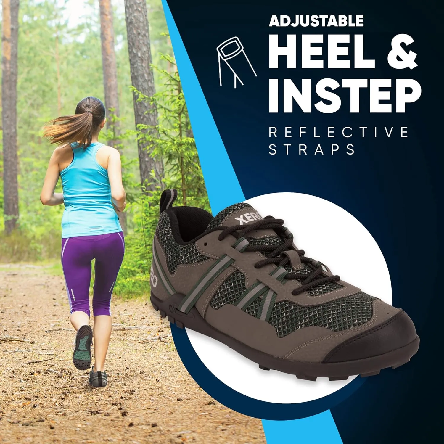 Xero Shoes Women's TerraFlex Barefoot Hiking Shoe